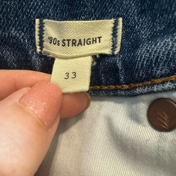 Madewell 90’s Straight in Barlow Wash - Picture 7 of 10